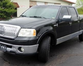 2007 Lincoln Mark LT Pickup Truck, 158,847 Miles, V8, 5.4L, VIN # 5LTPW16577FJ08013