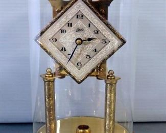 Schatz 400 Day Anniversary Clock With Instructions, Key, And Suspension Wire, Spinner Detached