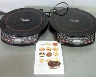 Nu Wave Precision Induction Cooktops, Qty 2, With Instructions
