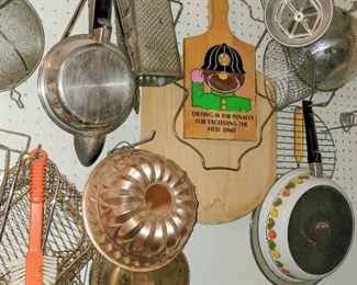 Vintage kitchen wares