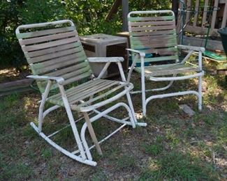 Vintage outdoor chairs