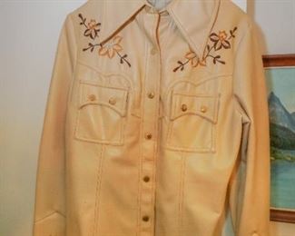Vintage ladies leather jacket