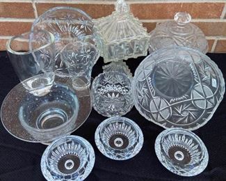 Beautiful Lot Of Decorative Glass