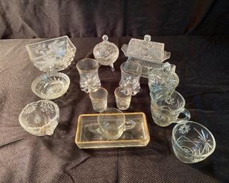 Cut Glassware And More Mystery Lot