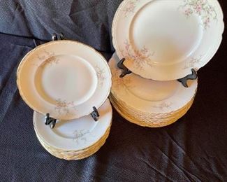 Embassy Vitrified Dinner And Salad Plates