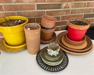 Flower Pots Lot