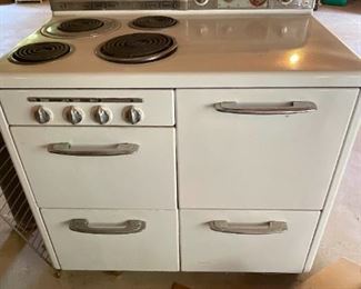 Vintage Hotpoint Automatic Stove