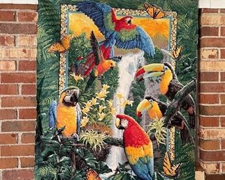 Beautiful Bird Tapestry x2