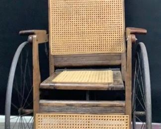 Antique Reclining Wheelchair