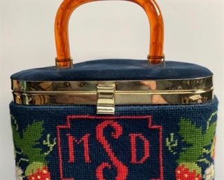 Needlepoint Purse