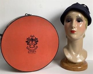 Peck & Peck Hat & Box