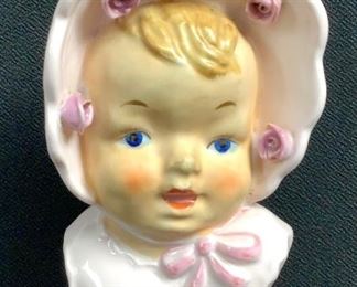 Shafford Baby Head Vase