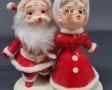 Vintage Mrs. & Santa Claus