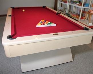 Olhausen 30th Anniversary Pool Table with CueTek Sticks and all Accessories