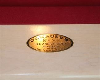 Olhausen 30th Anniversary Pool Table with CueTek Sticks and all Accessories