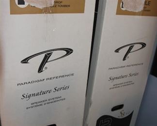 Original Boxes for Paradigm Signature Series S8 v2 Speakers