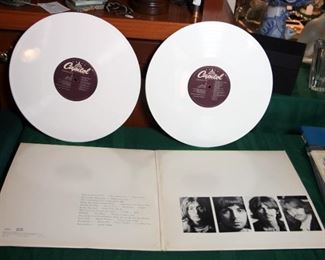 Beetles White Album (Actual White Vinyl) with Posters etc