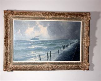 Henk Dekker Oil on Canvas