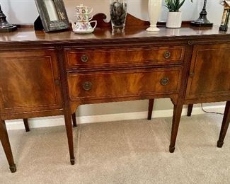 Huntley Furniture - Antique mahogany buffet