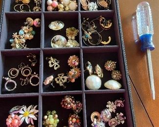 Lots of costume jewelry