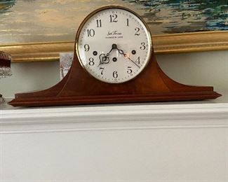 Seth Thomas clock when Westminster chimes