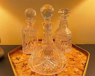 crystal decanters