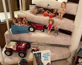 vintage dolls and toys