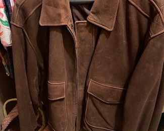 men's leather jacket