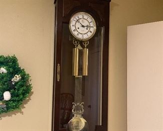 Ethan Allen tall wall clock
