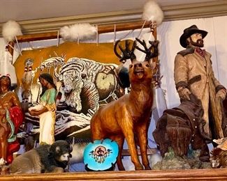 Many Native American/western themed items
