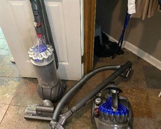 Dyson ball vacuum and Dyson canister vacuum 
