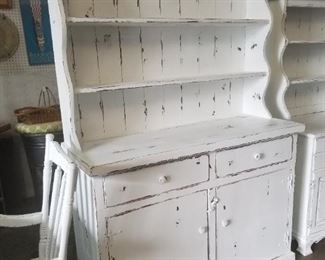 Large White Hutch