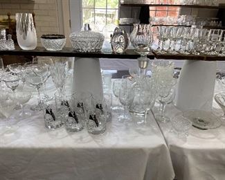 Gorgeous Crystal Collection Containing Ceska Crystal, Czech Crystal and much more