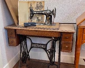 Antique Singer Sewing Machine