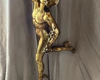 Bronze sculpture of Mercury after Giambologna
