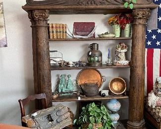 1800”s book case purchased from Jack Palance estate 