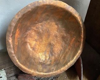 Copper bowl 