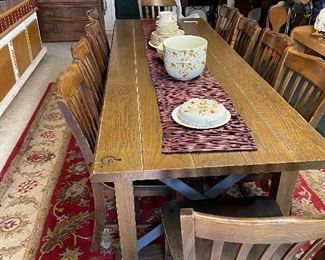 Large dining table 