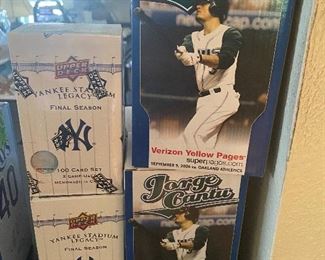 Jorge Cantu and Yankee Stadium Legacy Final Season cards new in boxes
