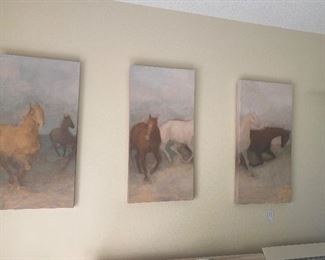 Horse wall art