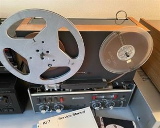 Revox reel to reel tape player 