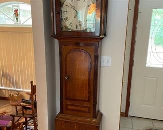 One of two 100+ years old Grandfather clocks 