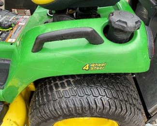John Deere Lawn Tractor with Attachments in very good condition!  (120 hours)