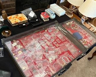 Sterling, a few 14K, 