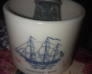 Vintage Old Spice shaving mug