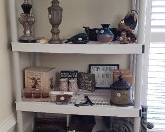 House decor and silk plants