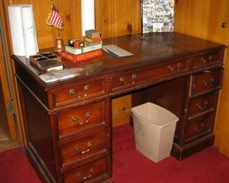 mahogany desk
