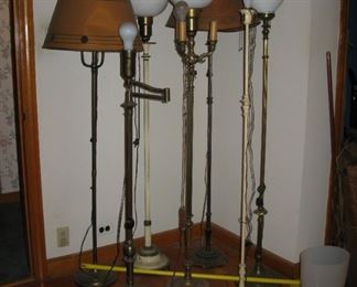 VINAGE FLOOR LAMPS   BUY IT NOW  $ 85.00 EACH