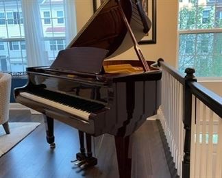 $750 - GORGEOUS Schafer & Sons Baby Grand Piano Deep Rosewood Color TG0008168 JR93-11                                          This Schafer & Sons model comes equipped with a deep quality sound and well designed look. It is bound to fit perfectly in any home.

Established in 1955 by Vern Schafer, Schafer & Sons was a family owned business that became well-known in the United States very fast. Schafer & Sons worked with many known piano companies such as Schimmel, Story & Clark, Kimball, Wurlitzer and a few others.                                                                            57 x 65 x 39H 