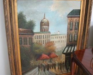 Decorative oil painting